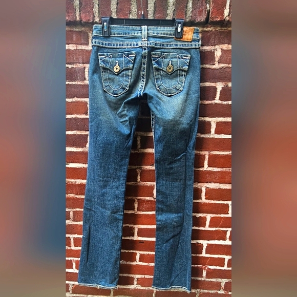 Vintage True Religion boot cut low rise denim jeans - Picture 2 of 12